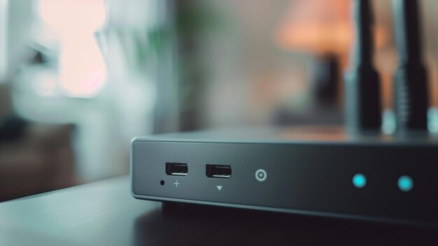 a closeup of the wps button on a range extender which allows for quick and secure wireless setup