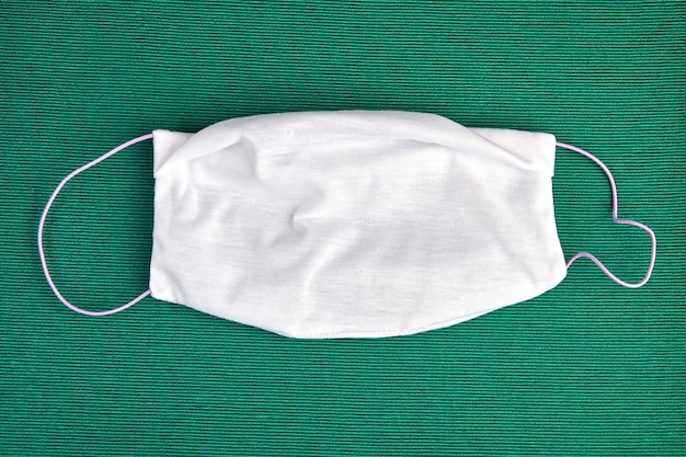 Cloth bandage or face mask to protect respiratory system during
the covid-19 pandemic.