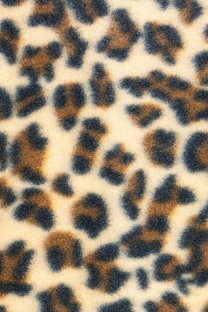 Cloth leopard pattern texture.