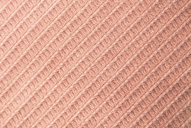 Cloth in pink color with diagonal pattern