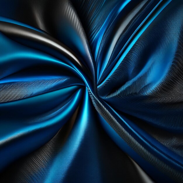 Cloth waves fabric sleek texture of natural cotton silk or wool geometric and flowing background