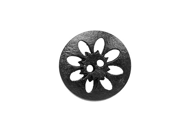 Clothes button isolated