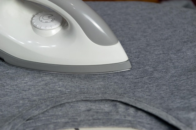 Clothes iron make the clothes smooth and beautiful