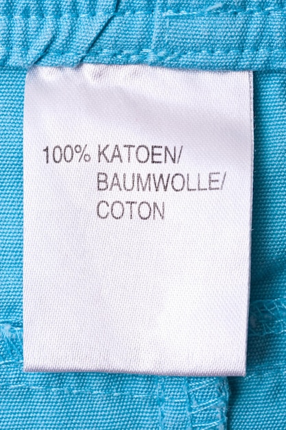 Clothing label