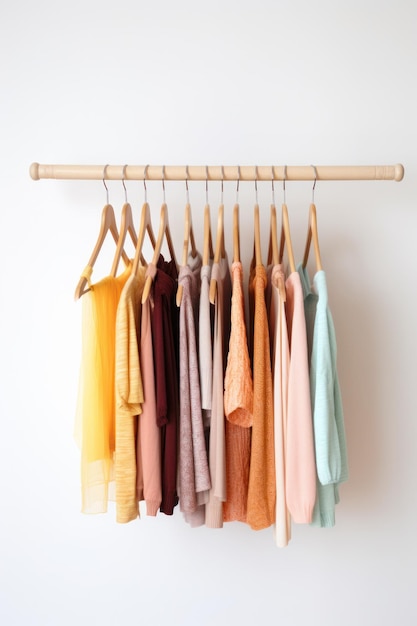 Clothing rack Illustration AI GenerativexD