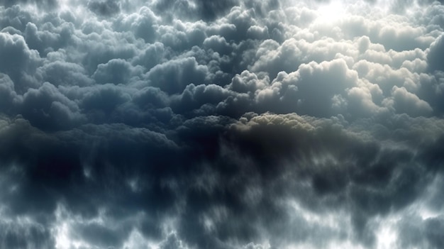 cloud against the backdrop of the sky