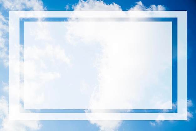 Cloud background for banner or advertisement
