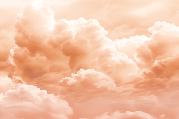 Photo cloud background with a pink pastel colour