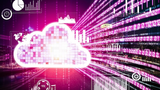 cloud computer and online data storage with tacit intelligent sharing software