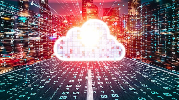 cloud computer and online data storage with tacit intelligent sharing software