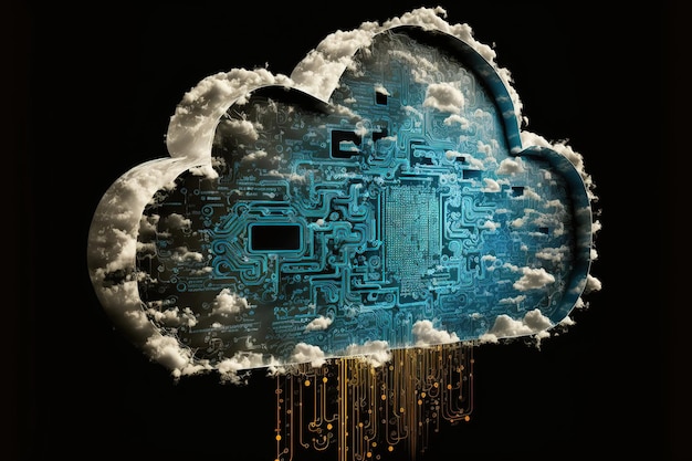 Cloud computing-concept