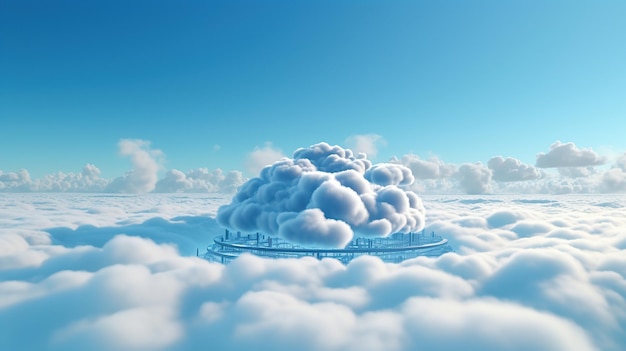 Фото Генеративный ии для облачных вычислений