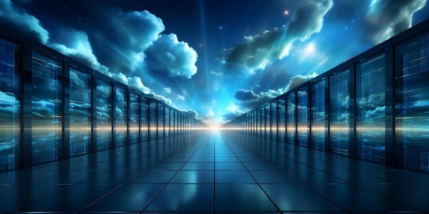 クラウドコンピューティング インターネットベースのデータストレージ 仮想化 スケーラビリティとセキュリティ コンセプト