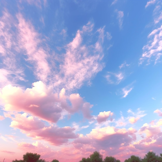 Photo cloud in the heavens