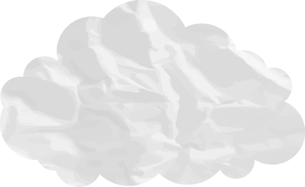 Photo cloud paper art