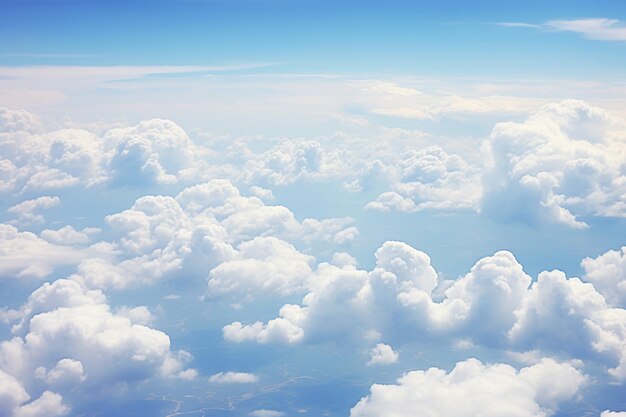 Cloud patterns creating a textured sky