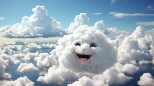 cloud shape HD 8K wallpaper Stock Photographic Image