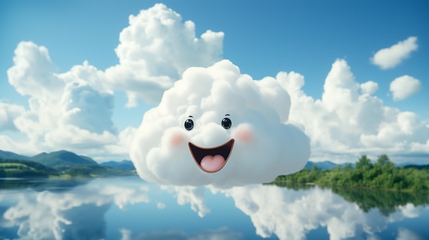 Photo cloud shape hd 8k wallpaper stock photographic image