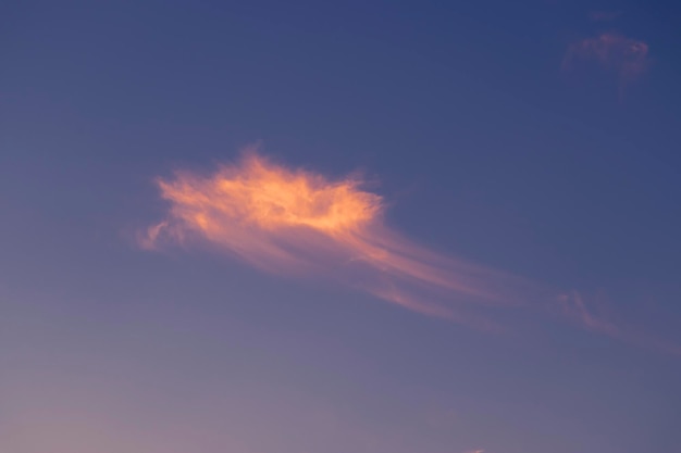 A cloud in the sky that is called a angel