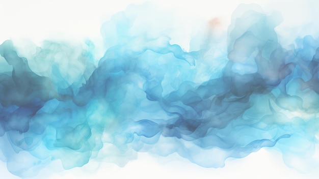 Cloud and Sky Watercolor Background