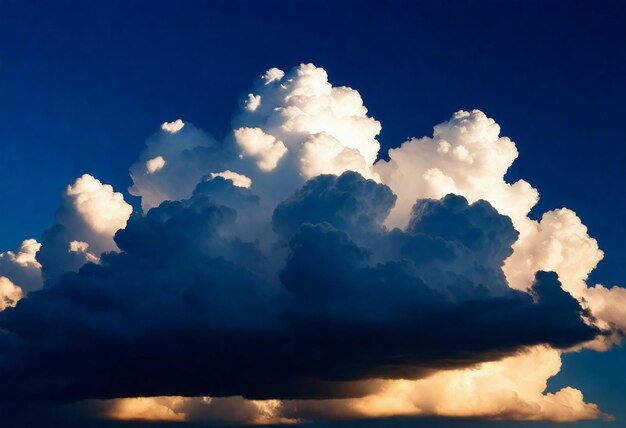 Photo a cloud that is in the sky