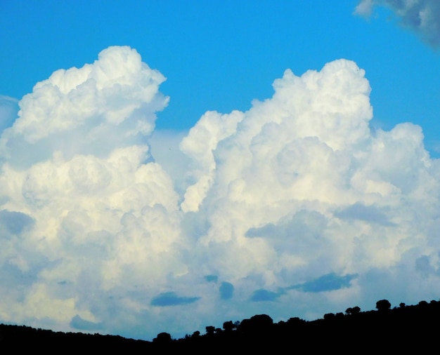 A cloud that is in the sky