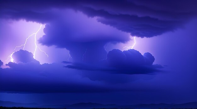 Cloud Thunderstorm Lightning Storm