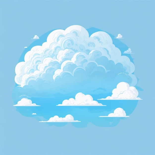 Cloud vector