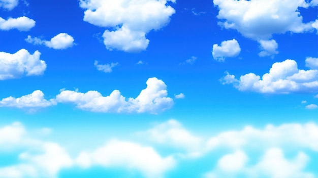 Clouds and blue sky background