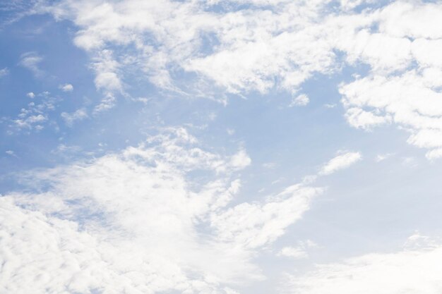 Clouds in the blue sky Summer blue sky cloud gradient light white background Beauty clear cloudy in sunshine calm bright winter air bacground Gloomy vivid cyan landscape in environment day