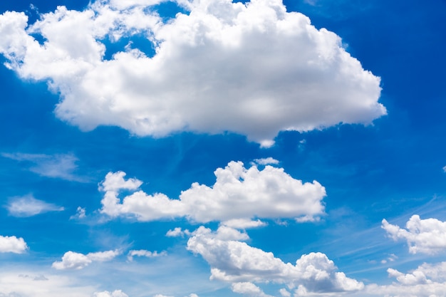 Clouds and blue sky