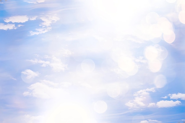 Clouds bokeh abstract bright summer wallpaper nature sky