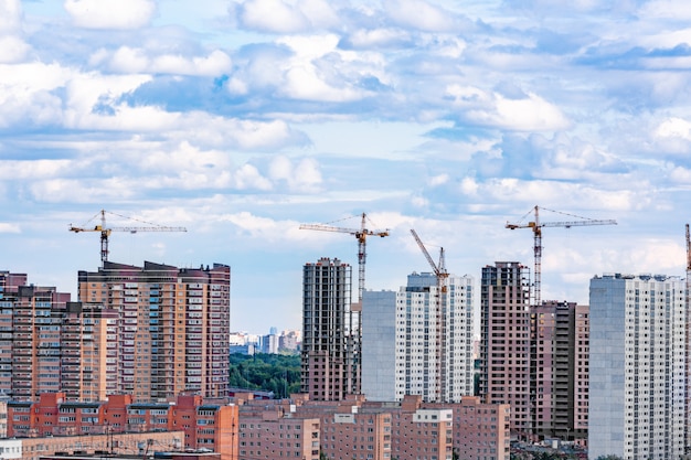 Clouds Over Modern Buildings