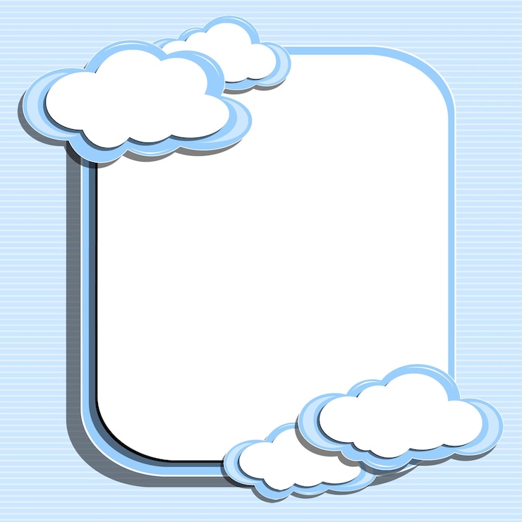 Photo clouds and sky background illustration clouds cover drawing
