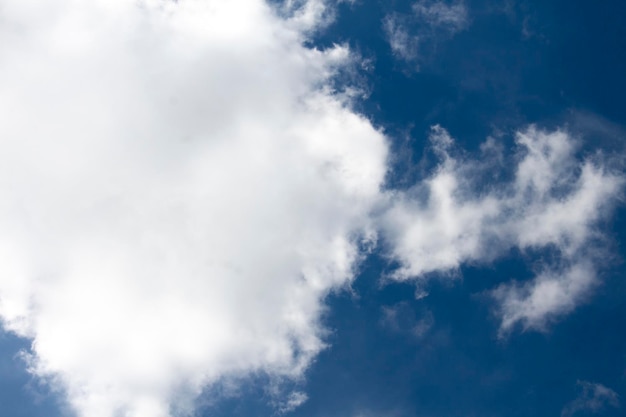 Clouds in the sky clear sky nature background