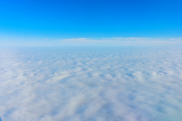 雲空雲飛行美しい、自然、雲景空気