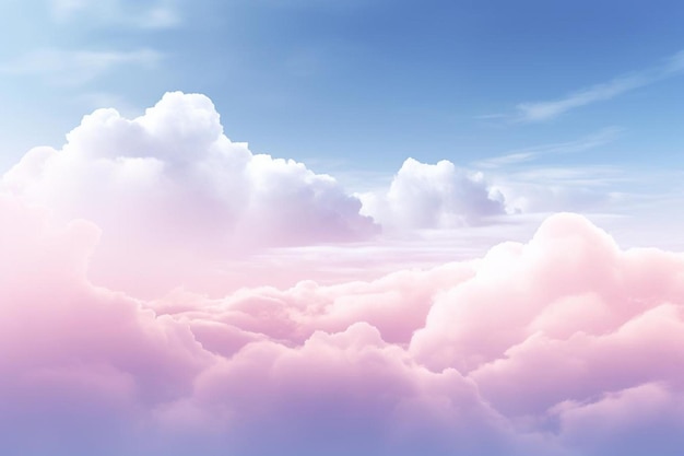 clouds and sky with a pink and blue sky.