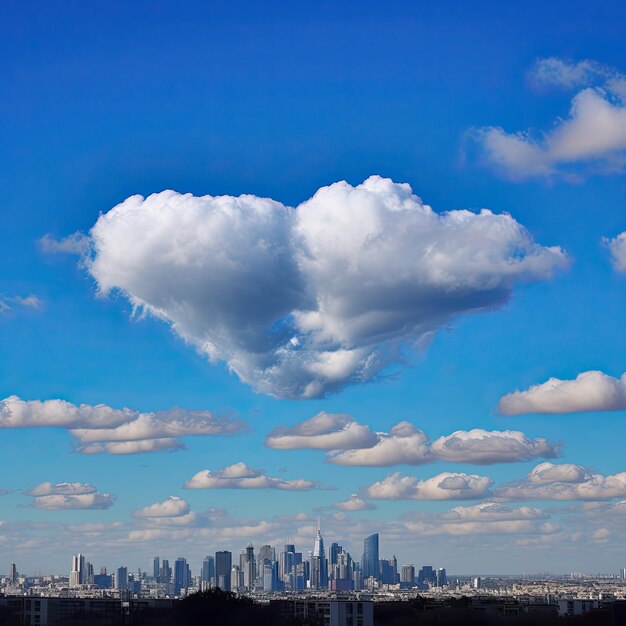 Clouds in the sky