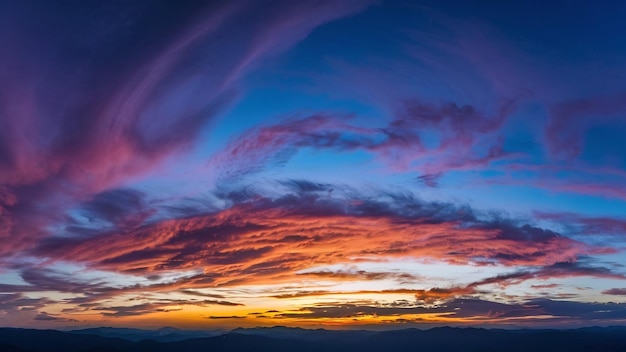 Clouds twilight times