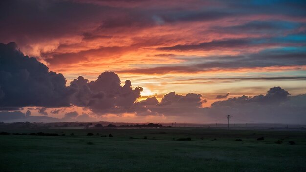 Clouds twilight times