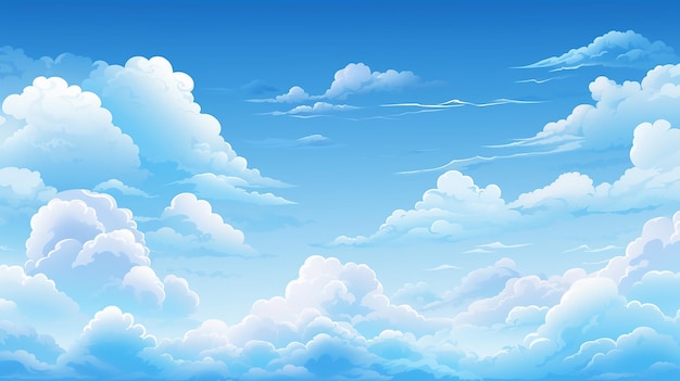 clouds with blue sky background