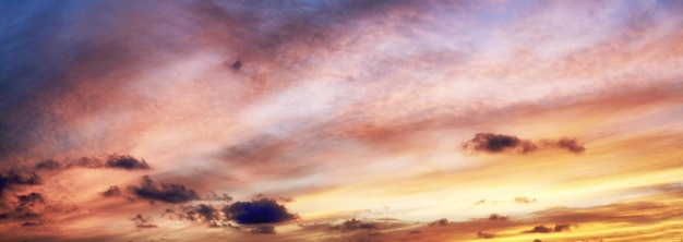 雲幻想的な雲の塊