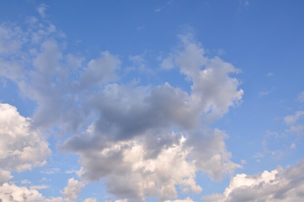 Cloudscape, Colored Clouds at Sunset near the Ocean