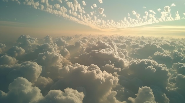 Photo cloudscape generative ai