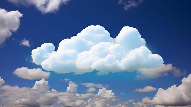 cloudscape HD 8k behang Stock Fotografisch beeld