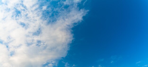 Cloudscape in a sunny day