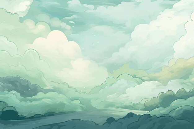 Photo cloudy background and copy space
