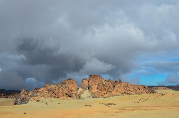 Cloudy Day in El Teide National Park