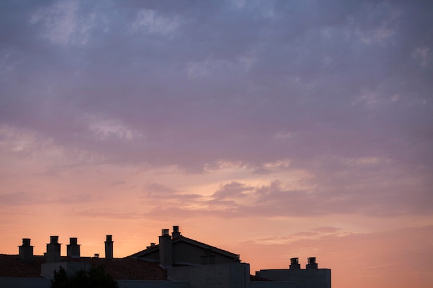 Cloudy sky landscape wallpaper