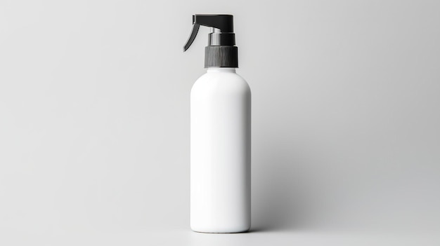 Cloudy Spray Bottle Mockup